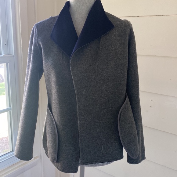 Talbots Reversible Sweater Jacket - Picture 3 of 5